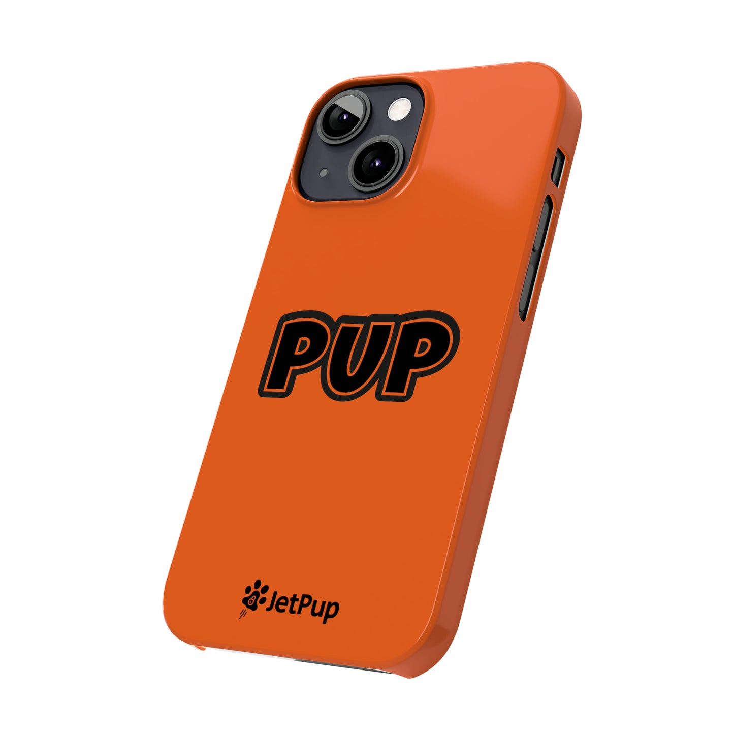 Pup Slim iPhone Cases - Orange