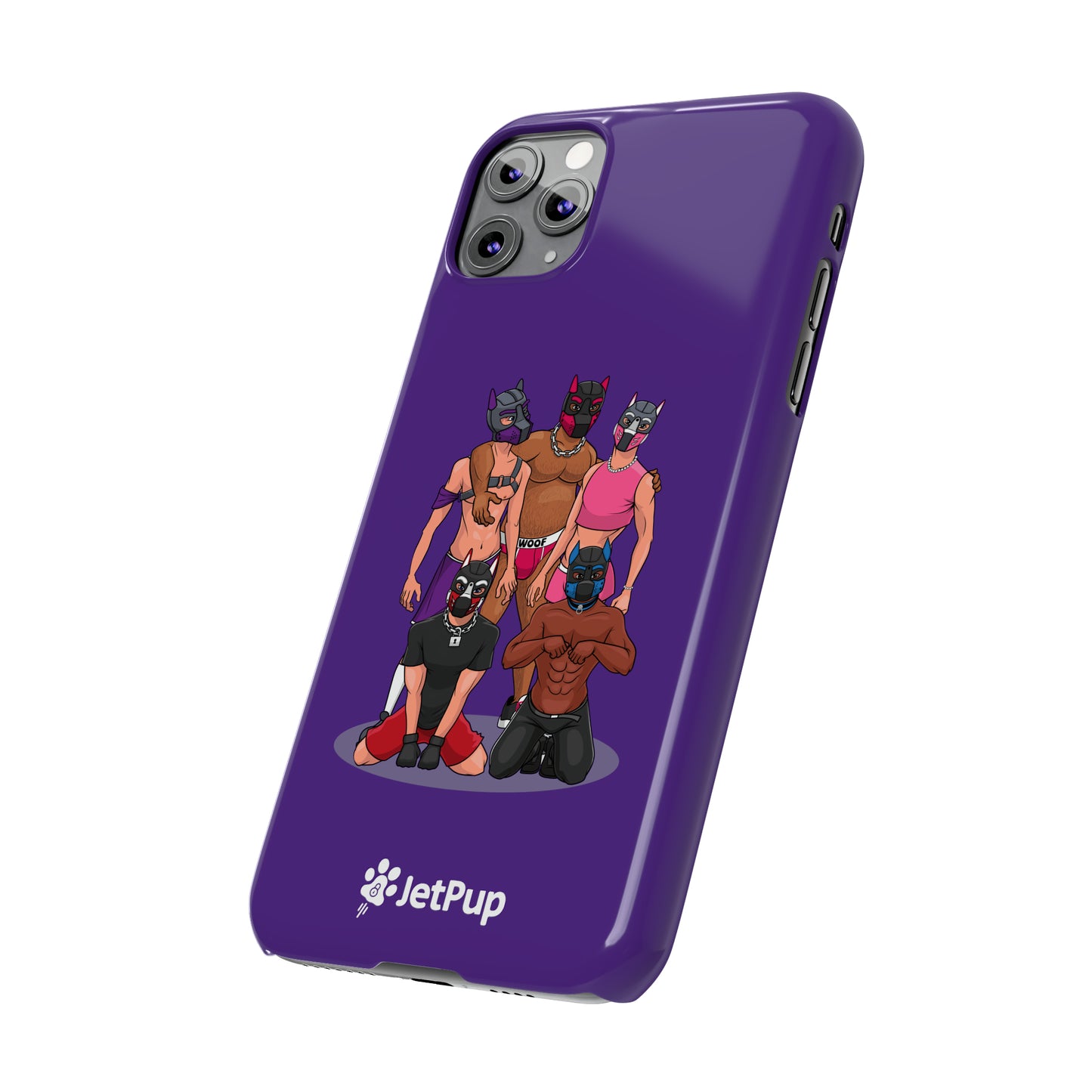 JetPack Slim iPhone Cases - Purple