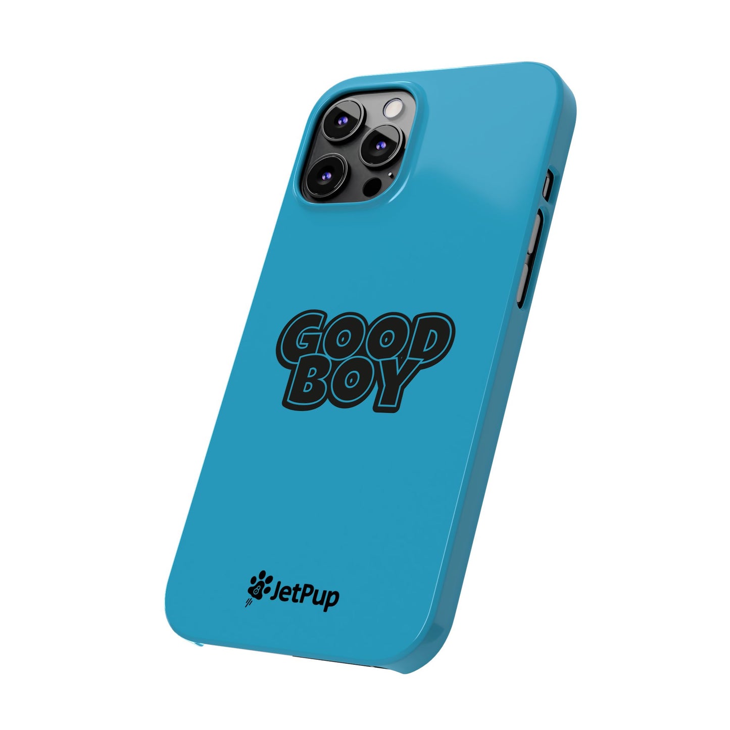 Good Boy Slim iPhone Cases - Turquoise