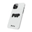 Pup Slim iPhone Cases - White