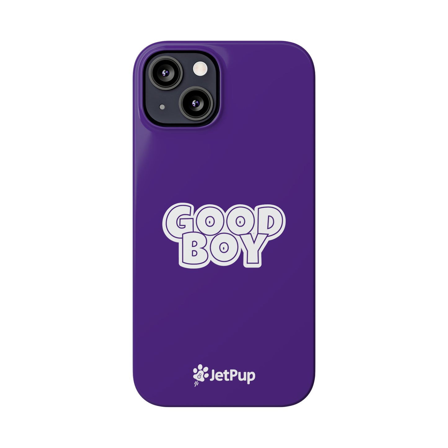 Good Boy Slim iPhone Cases - Purple