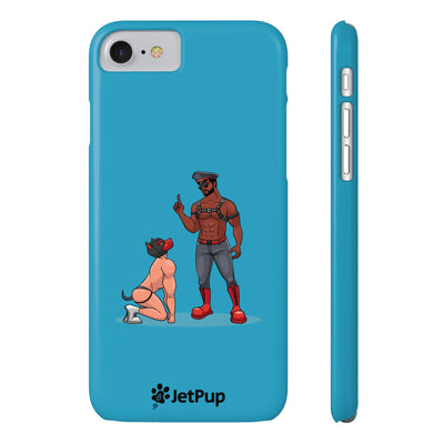 Sir & Pup Slim iPhone Cases - Turquoise