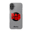 Bad Pup Slim iPhone Cases - Grey