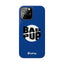 Bad Pup Slim iPhone Cases - Blue