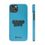 Good Boy Slim iPhone Cases - Turquoise