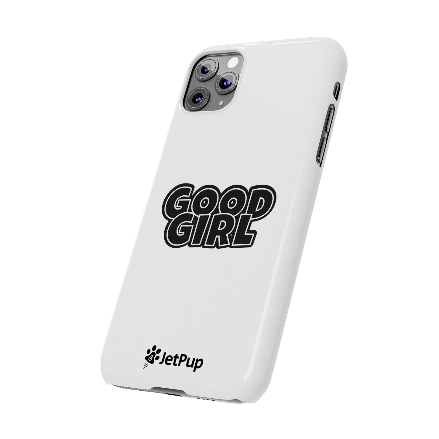 Good Girl Slim iPhone Cases - White