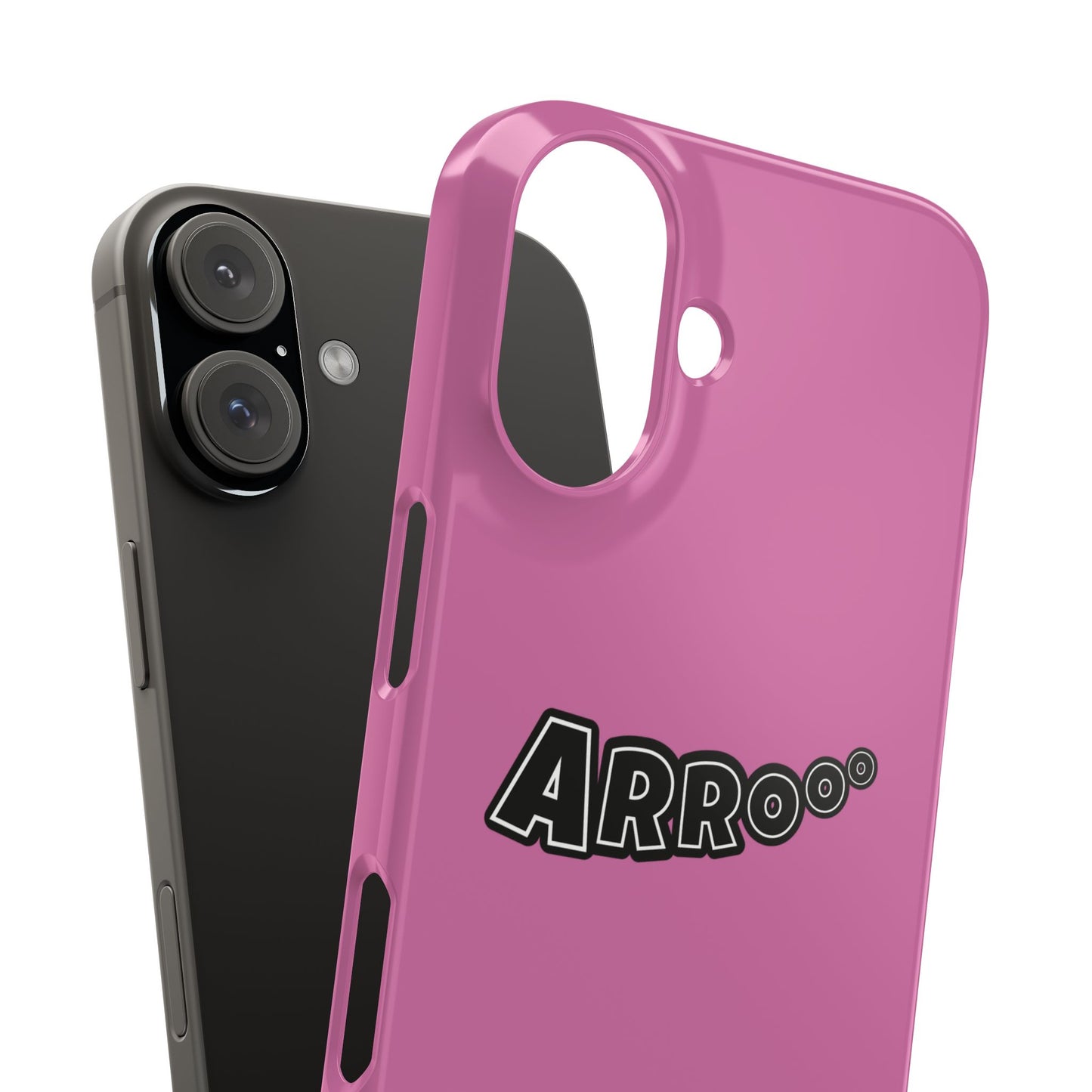 Arrooo Slim iPhone Cases - Pink