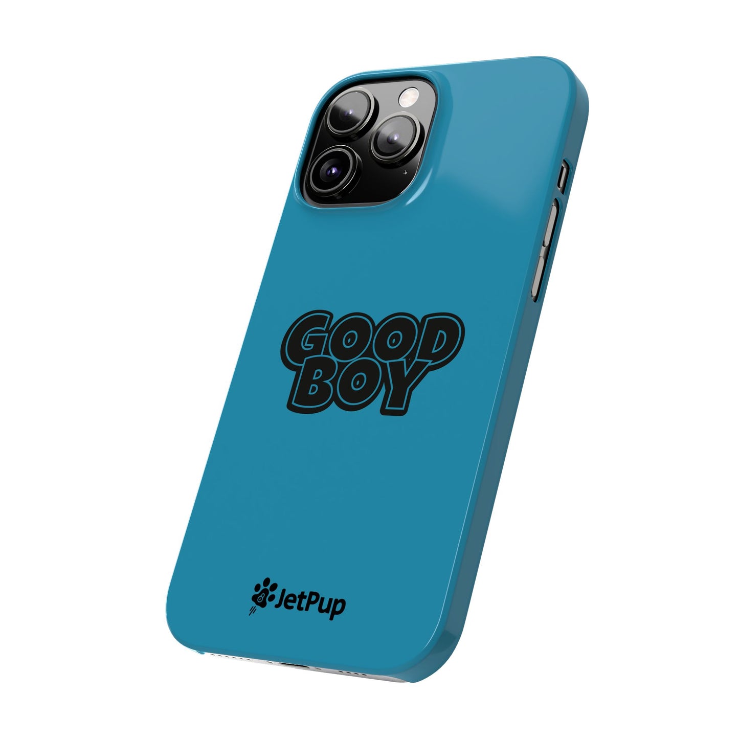 Good Boy Slim iPhone Cases - Turquoise