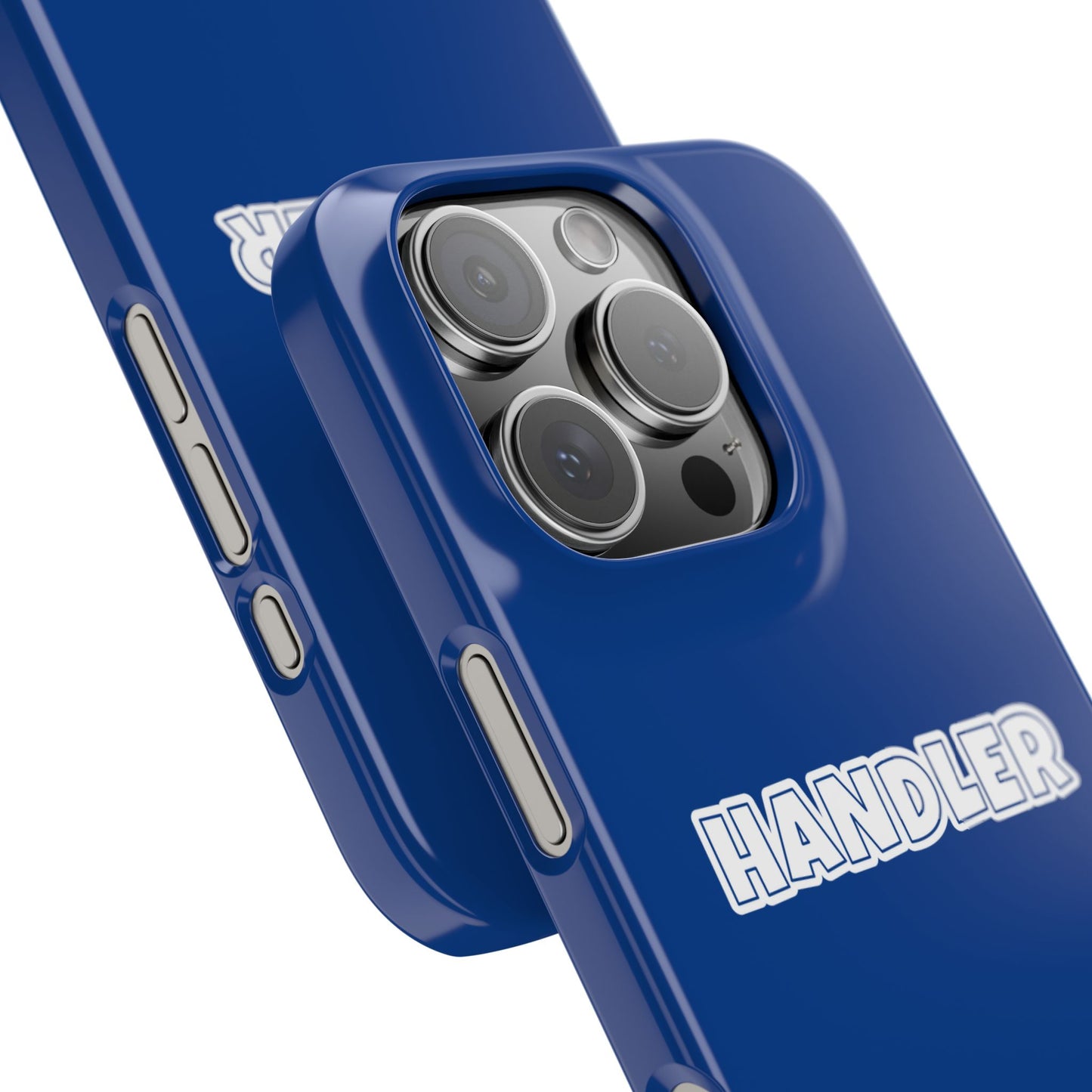 Handler Slim iPhone Cases - Blue