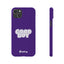 Good Boy Slim iPhone Cases - Purple