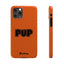 Pup Slim iPhone Cases - Orange