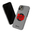 Bad Pup Slim iPhone Cases - Grey