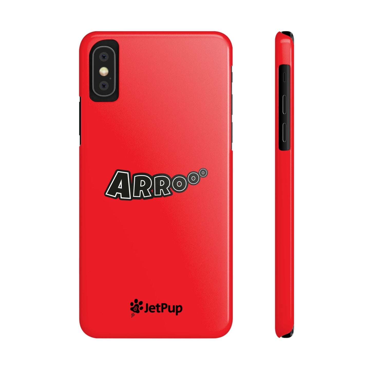 Arrooo  Slim iPhone Cases - Red