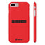 Handler Slim iPhone Cases - Red