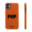 Pup Slim iPhone Cases - Orange