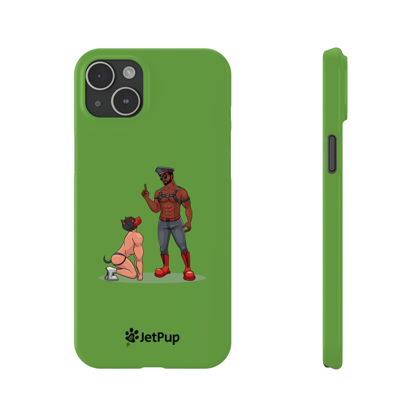 Sir & Pup Hood Slim iPhone Cases - Green