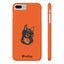 Pup Hood Slim iPhone Cases - Orange