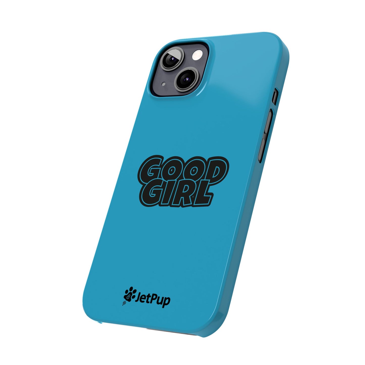 Good Girl Slim iPhone Cases - Turquoise