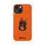 Pup Hood Slim iPhone Cases - Orange