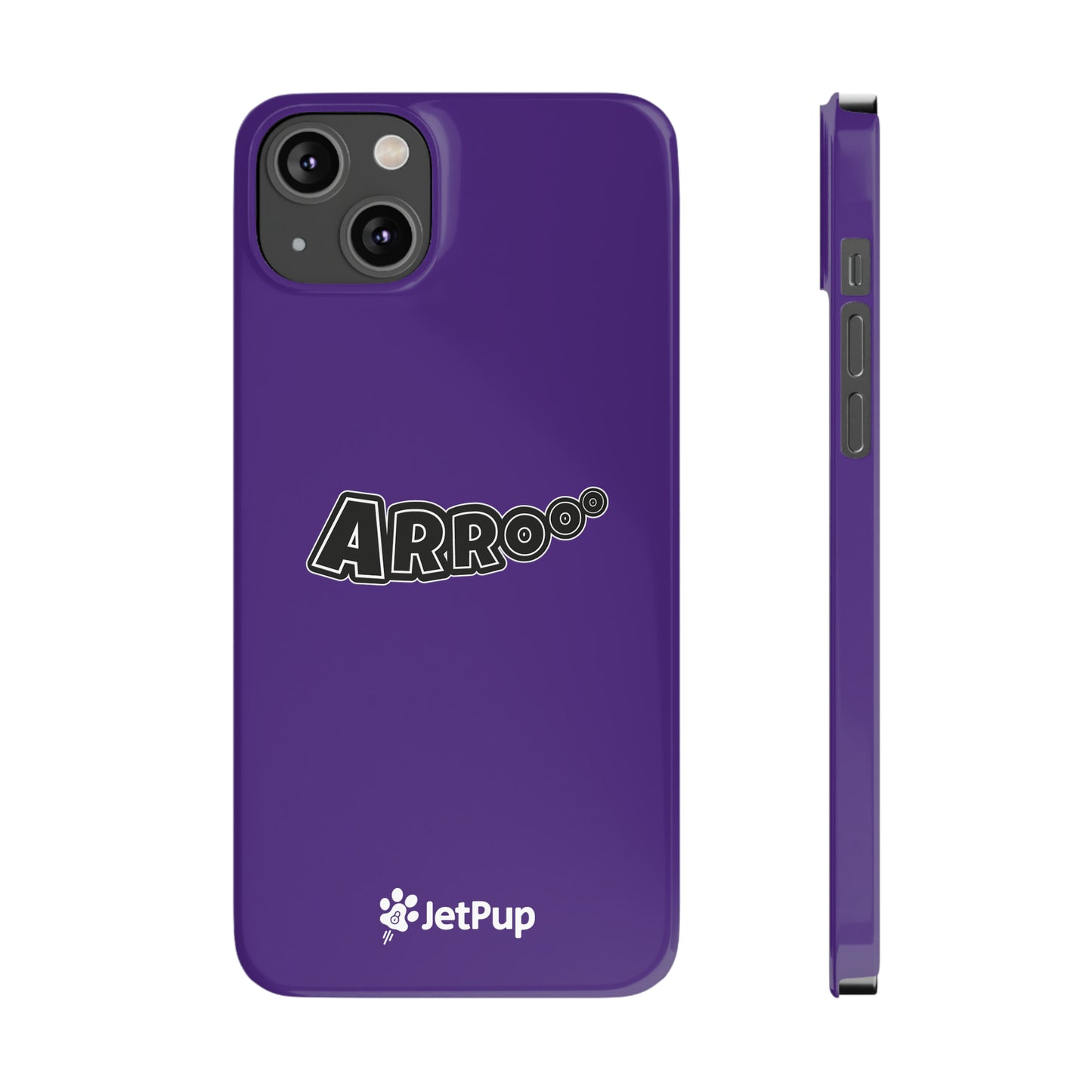 Arrooo Slim iPhone Cases - Purple