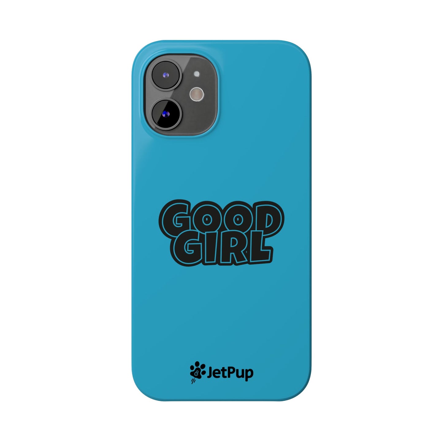 Good Girl Slim iPhone Cases - Turquoise