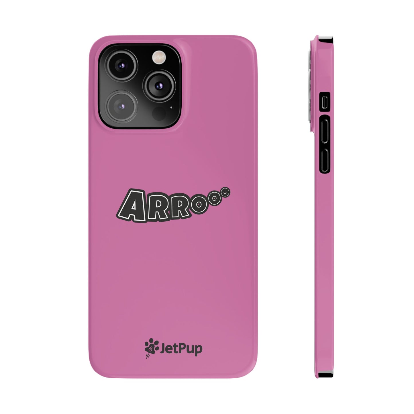 Arrooo Slim iPhone Cases - Pink