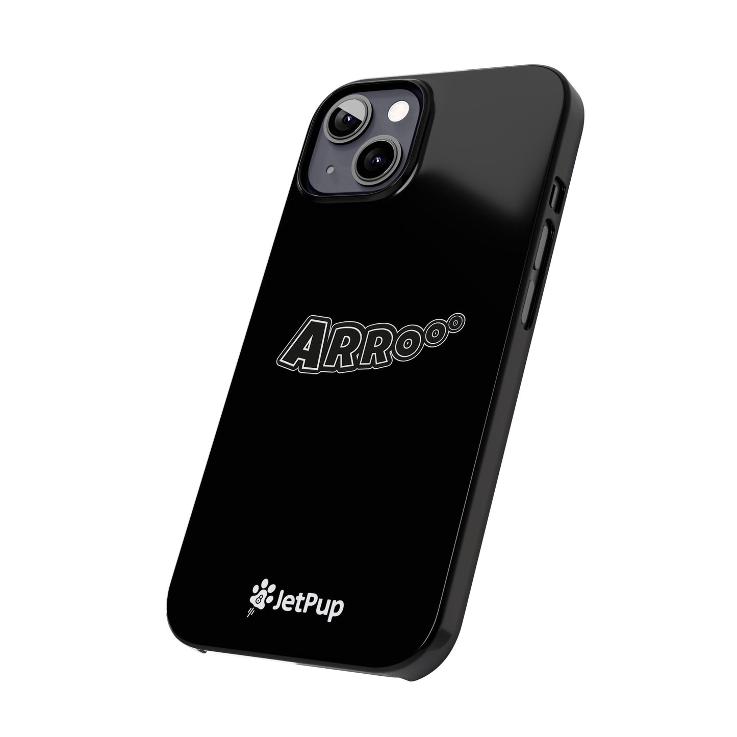 Arrooo Slim iPhone Cases - Black