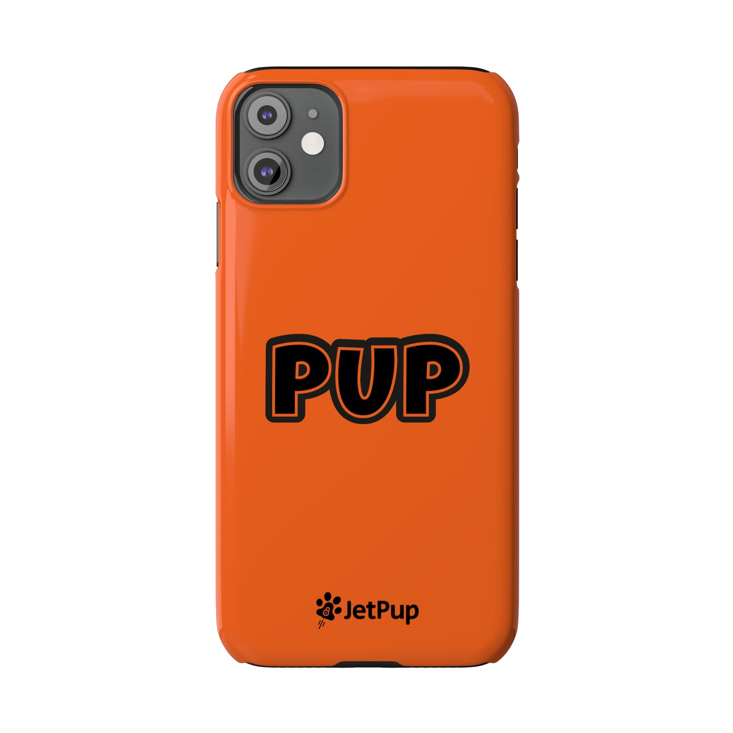 Pup Slim iPhone Cases - Orange