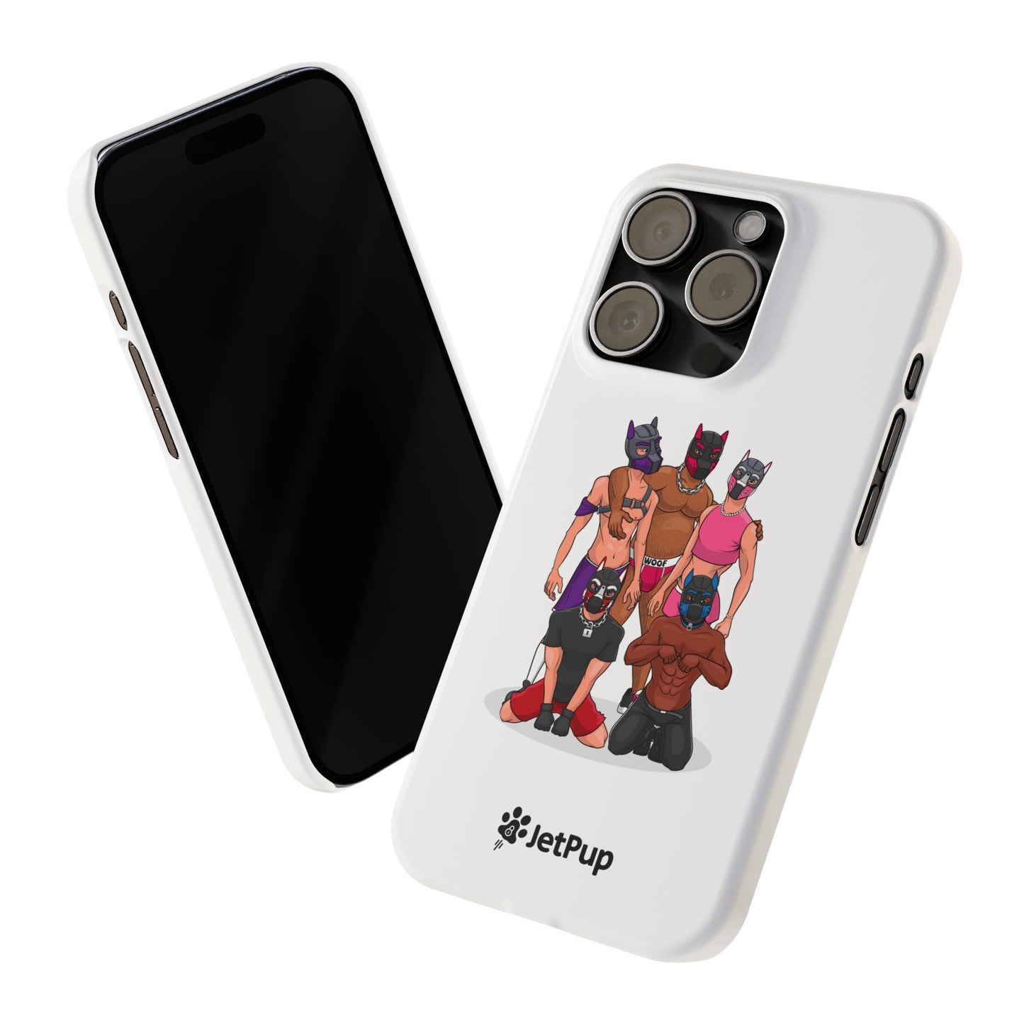 JetPack Slim iPhone Cases - White