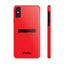 Handler Slim iPhone Cases - Red