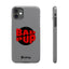 Bad Pup Slim iPhone Cases - Grey