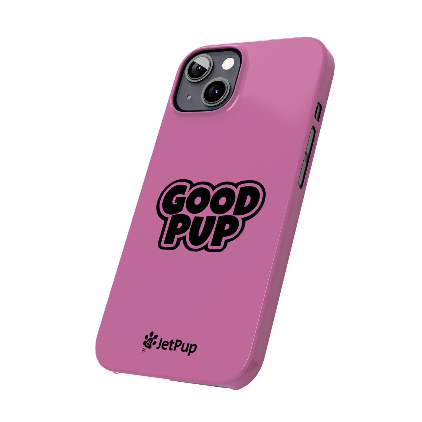 Good Pup Slim iPhone Cases - Pink
