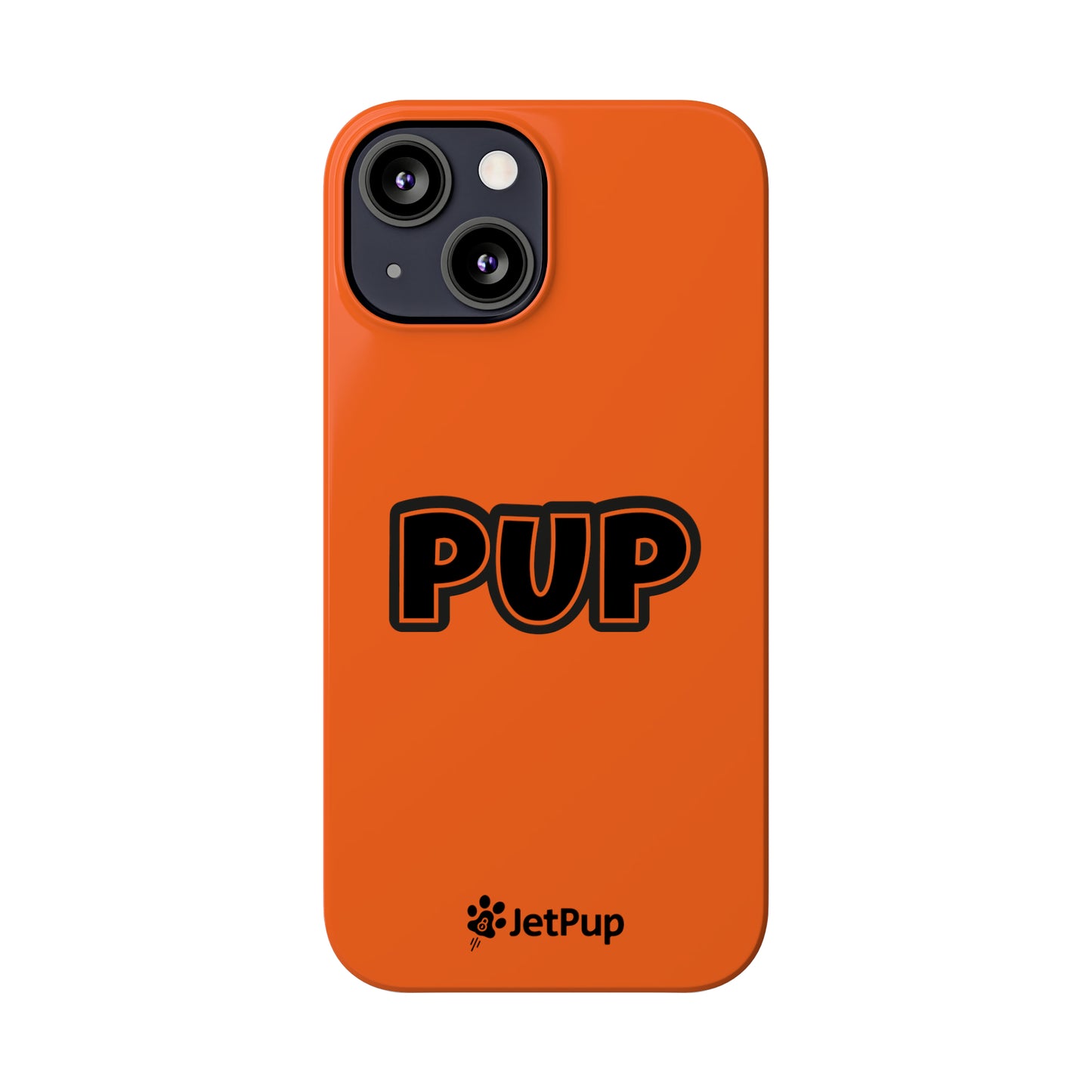 Pup Slim iPhone Cases - Orange