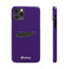 Arrooo Slim iPhone Cases - Purple