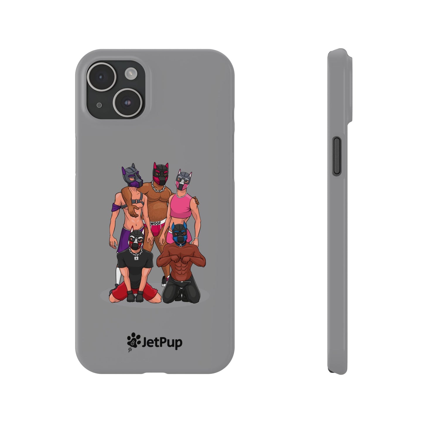 JetPack Slim iPhone Cases - Grey