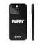 Puppy Slim iPhone Cases - Black