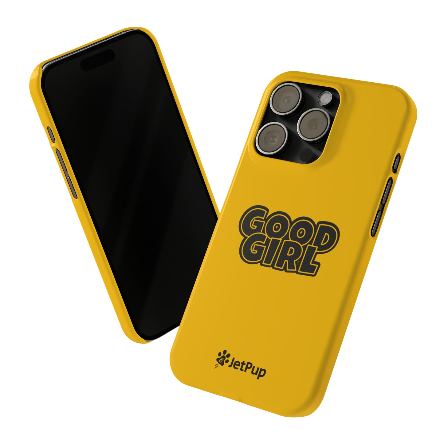 Good Girl Slim iPhone Cases - Yellow