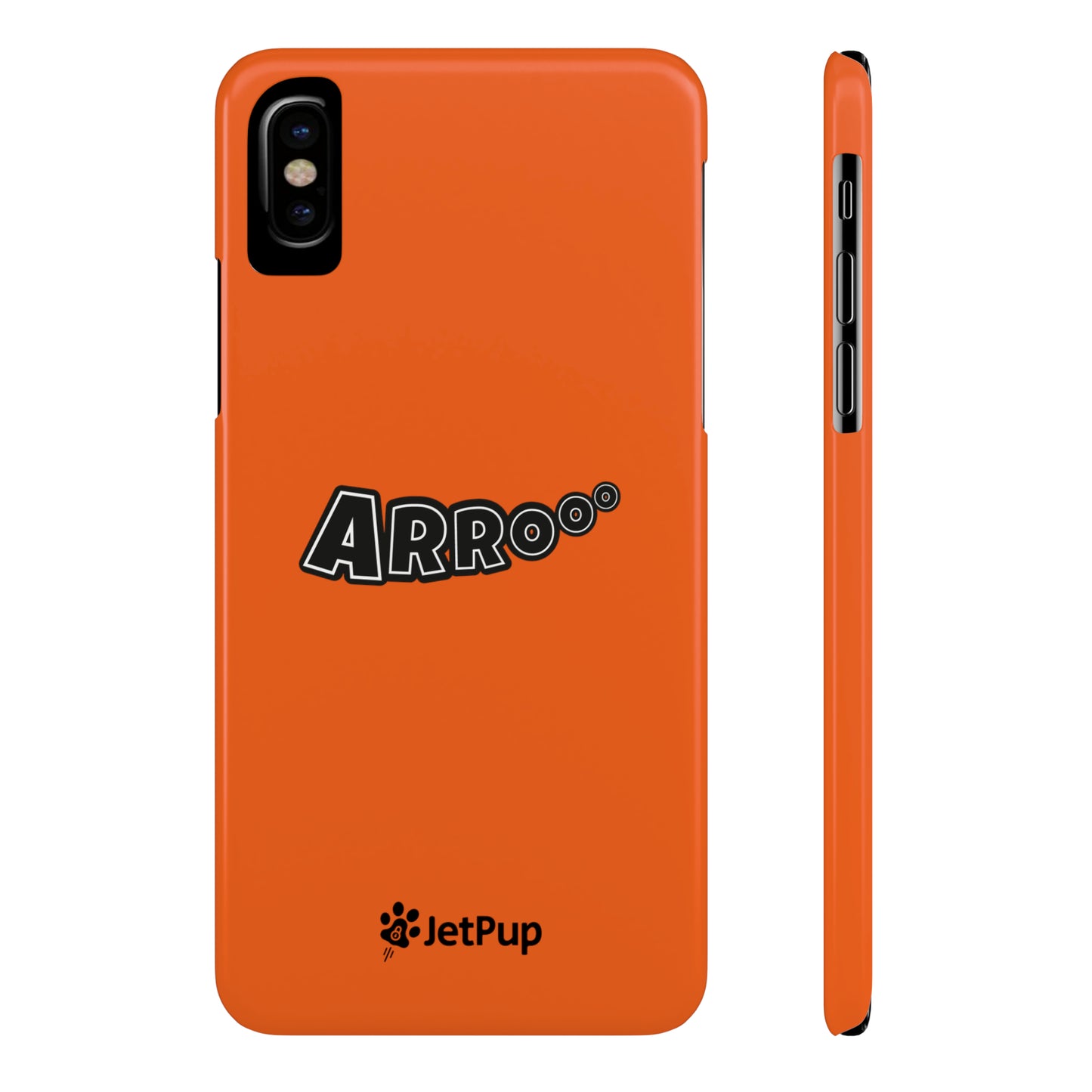 Arrooo Slim iPhone Cases - Orange