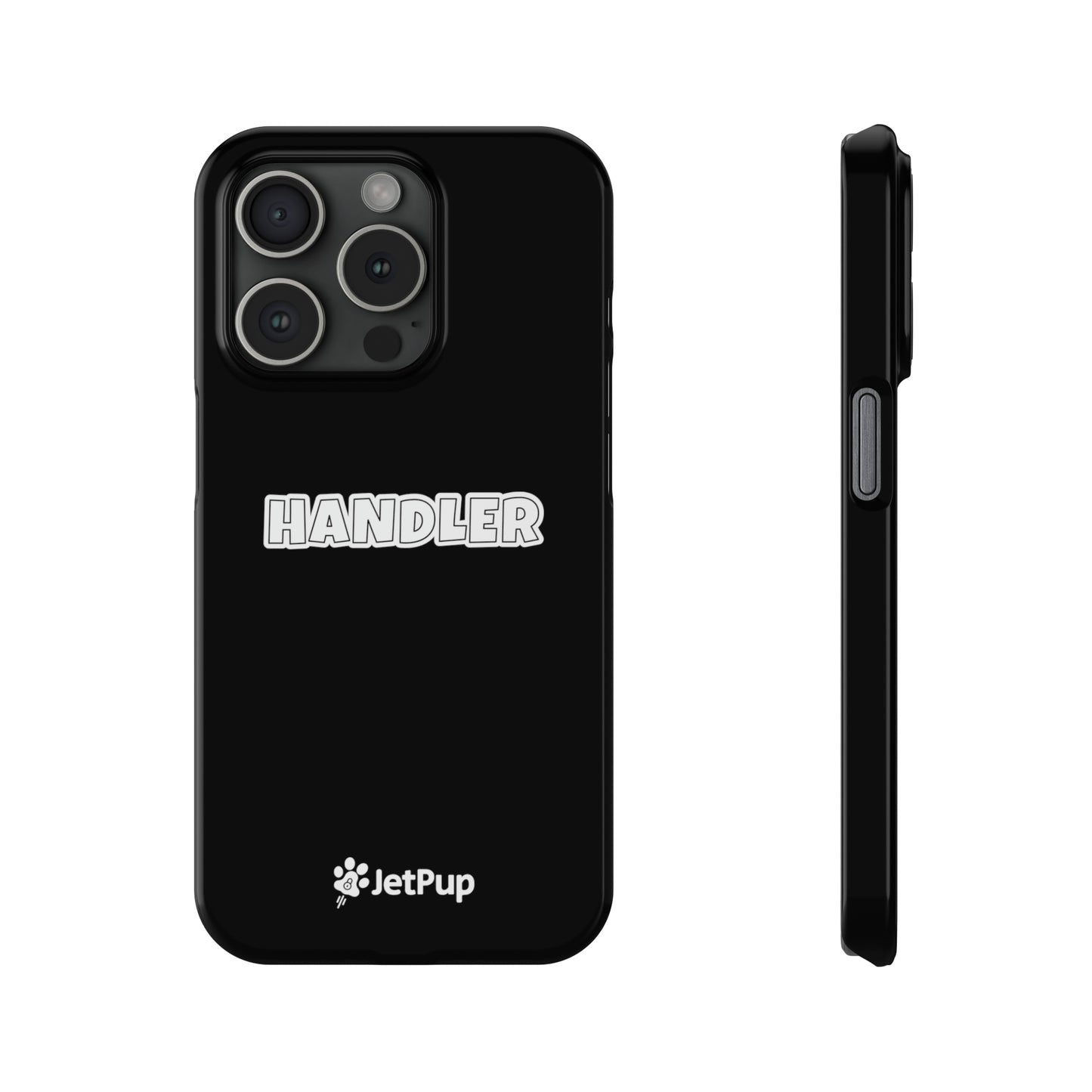 Hander Slim iPhone Cases - Black