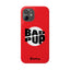 Bad Pup Slim iPhone Cases - Red