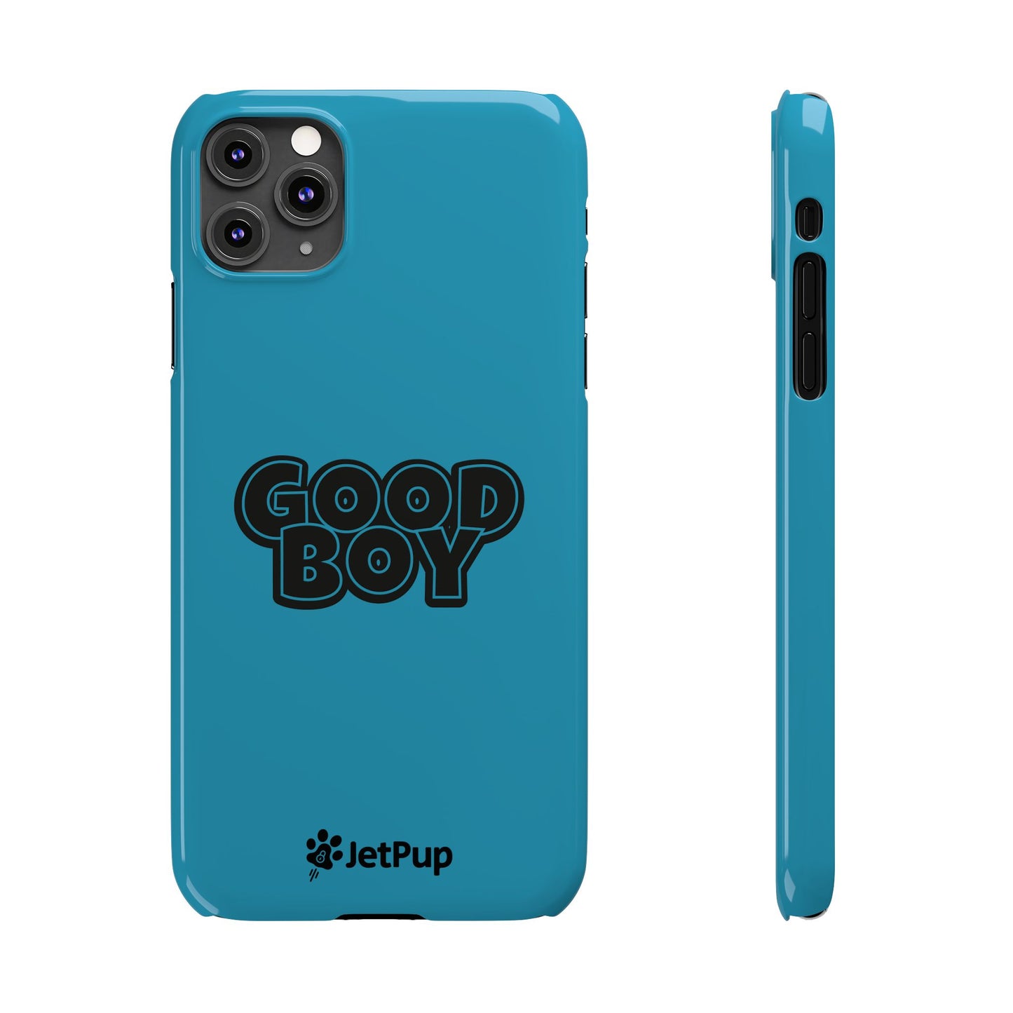 Good Boy Slim iPhone Cases - Turquoise