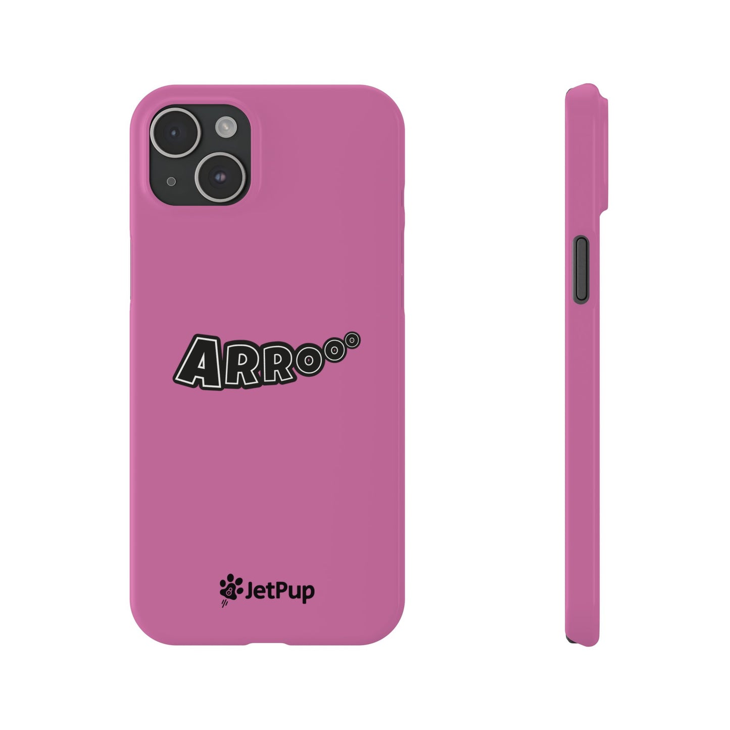 Arrooo Slim iPhone Cases - Pink