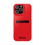 Handler Slim iPhone Cases - Red