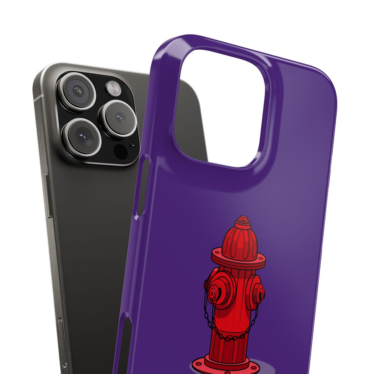 Hydrant Slim iPhone Cases - Purple