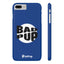 Bad Pup Slim iPhone Cases - Blue