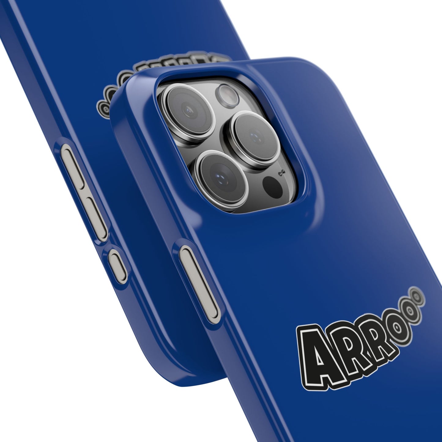 Arrooo Slim iPhone Cases - Blue