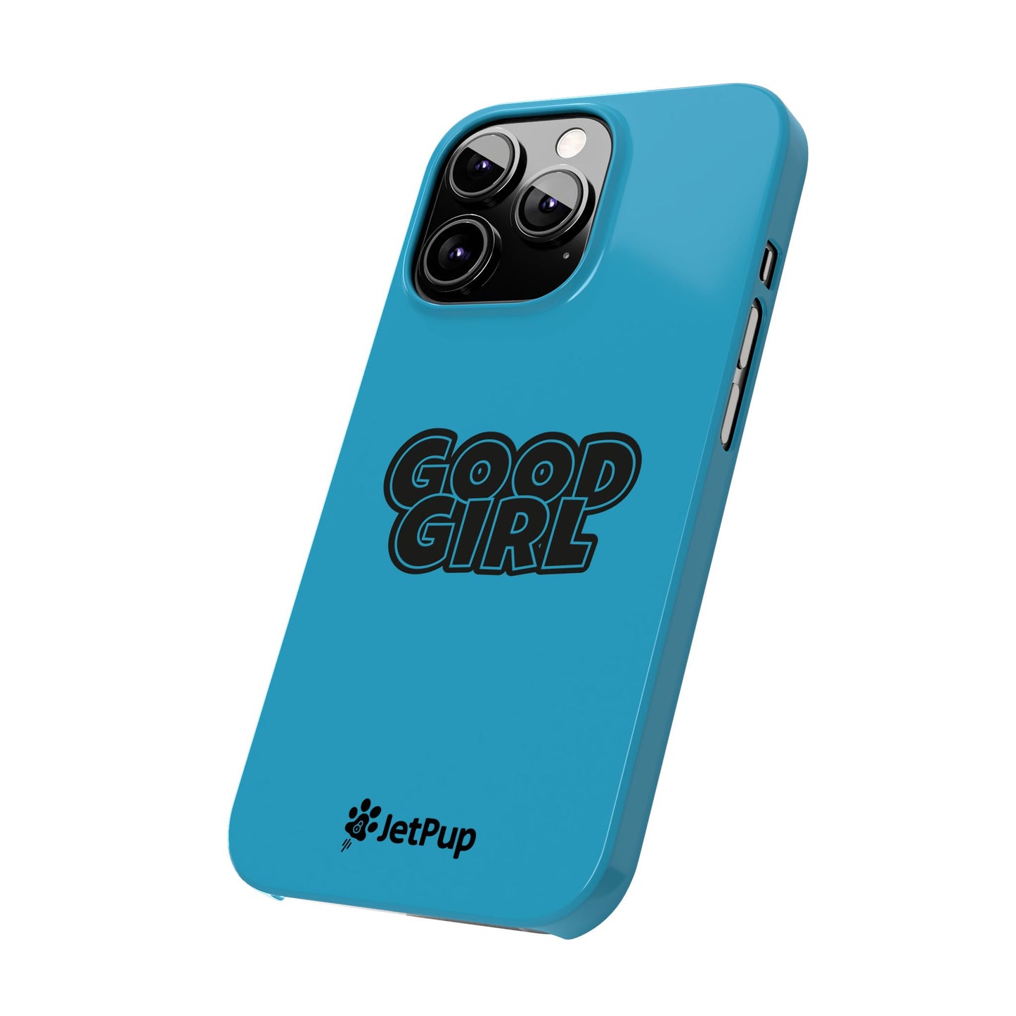 Good Girl Slim iPhone Cases - Turquoise