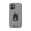 Pup Hood Slim iPhone Cases - Grey