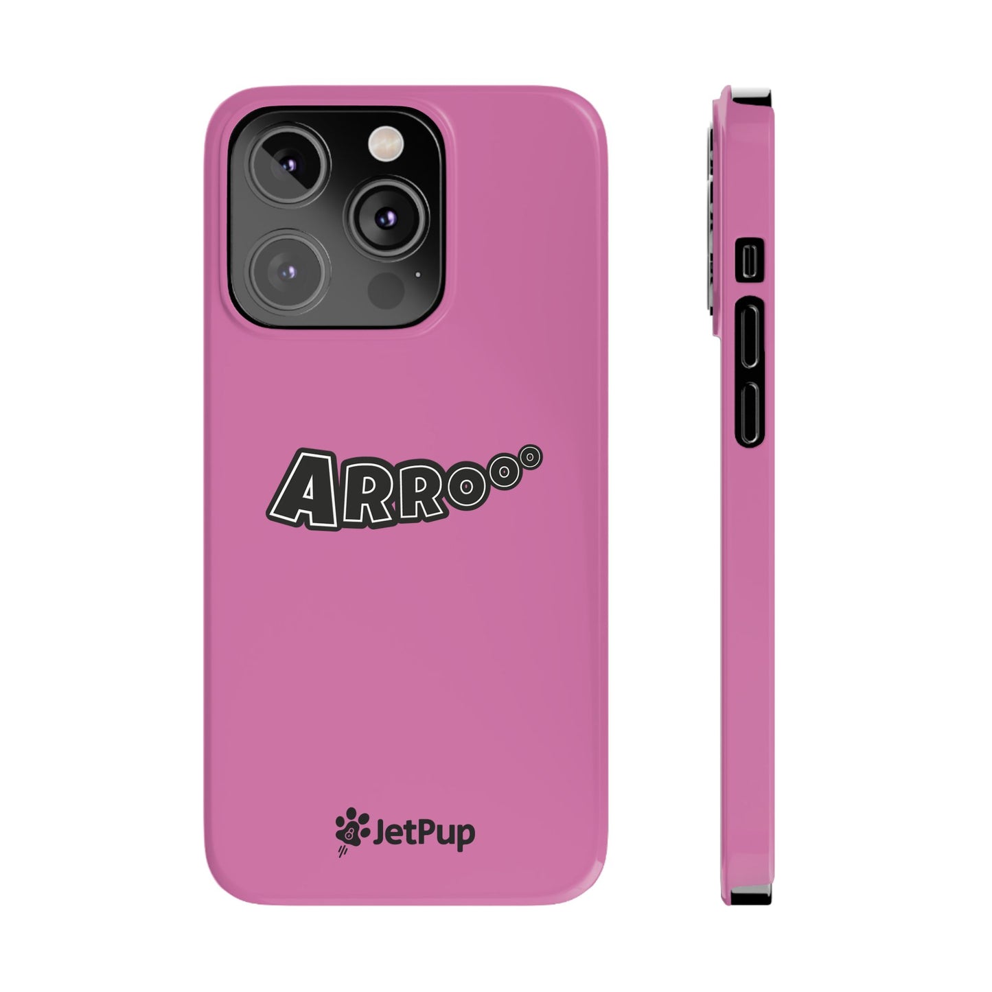 Arrooo Slim iPhone Cases - Pink