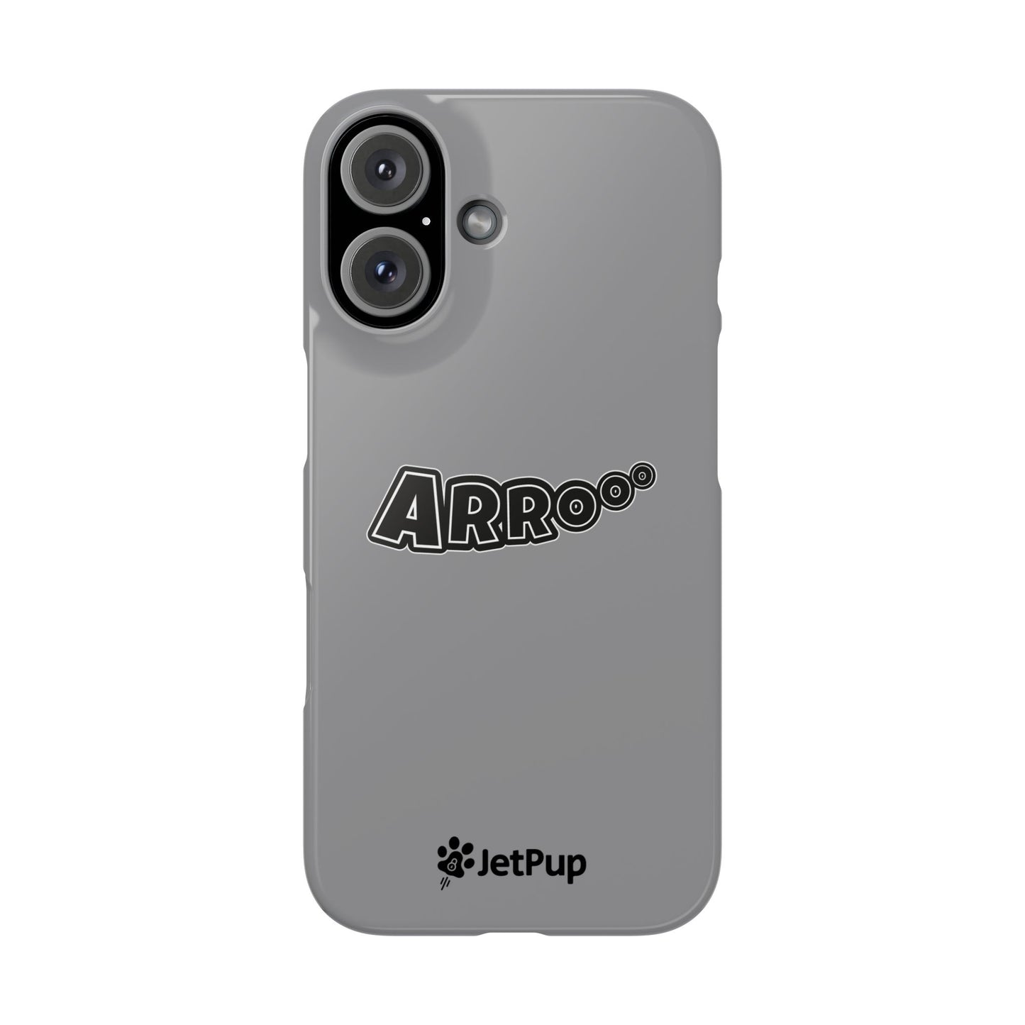 Arrooo Slim iPhone Cases - Grey